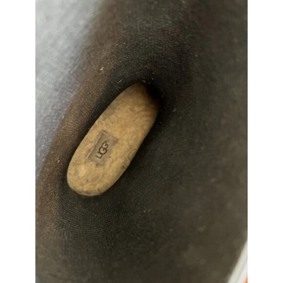 UGG Sienna Matte Rain Boots Women's Size US 10 Black Rubber Waterproof 1100510 - Picture 7 of 8